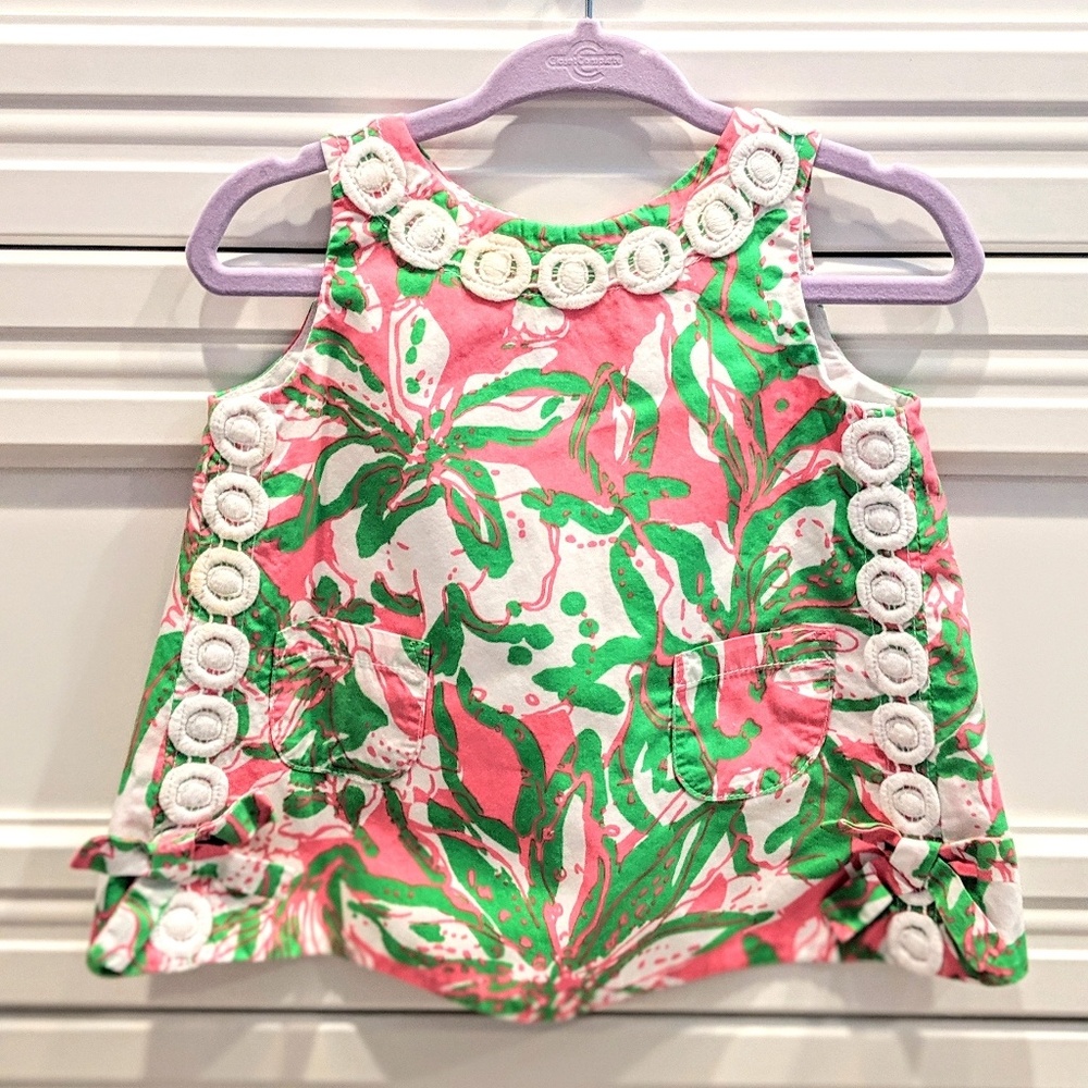 Lilly Pulitzer Baby Shift Dress & Bloomer Set